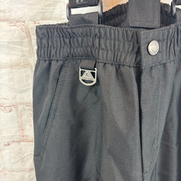 Gerry Boys Youth 10 / 12 Black Insulated Snow Bib Winter Ski Pants - Picture 6 of 8